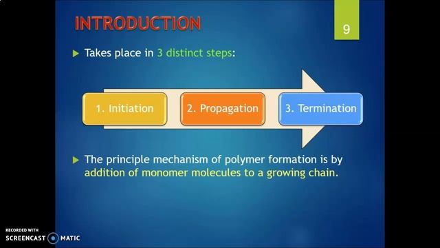 intro to chain growth polymerization смотреть онлайн