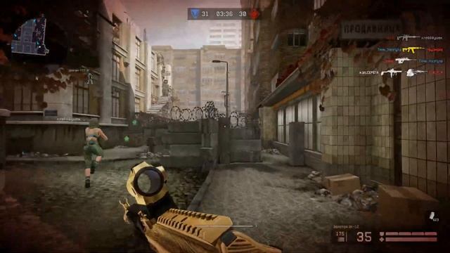 Warface. Площадь. 21 мая 2020 года. Первый забег.