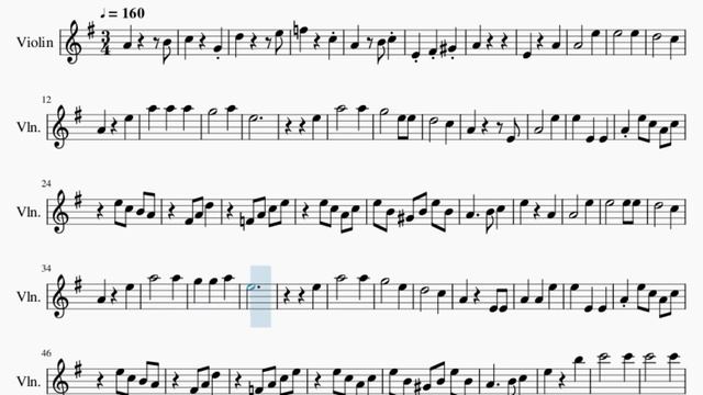 Violin Sheet Music: How to play House of the Rising Sun (Wolfenstein) смотреть онлайн