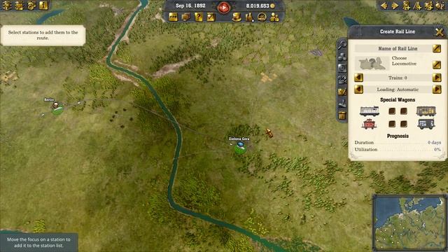 Railway Empire 2 - Campaign Chapter 5 - Central Europe Aug 1892 смотреть онлайн