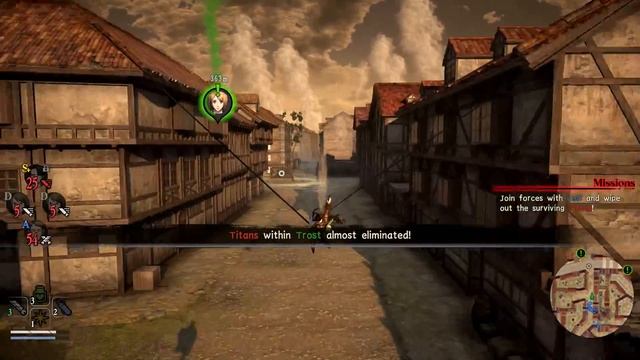 Attack on Titan 2 (PC) - Part 03: Sealing Up The Hole смотреть онлайн
