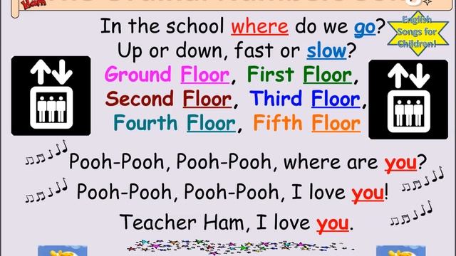 The Ordinal Numbers Song by Teacher Ham! смотреть онлайн