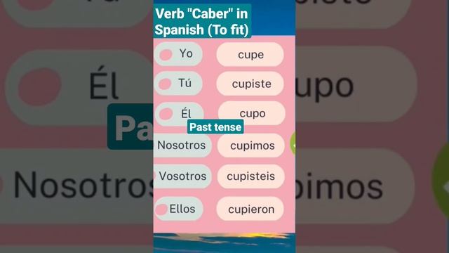 Spanish Conjugation: Past tense #learnspanish смотреть онлайн
