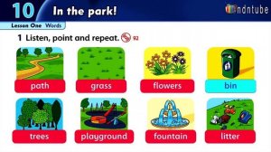 FAMILY AND FRIENDS 3  Unit 10 IN THE PARK   VOCABULARY