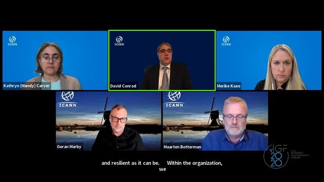 IGF 2020 OF #44 ICANN Open Forum - Technical Internet Governance смотреть онлайн