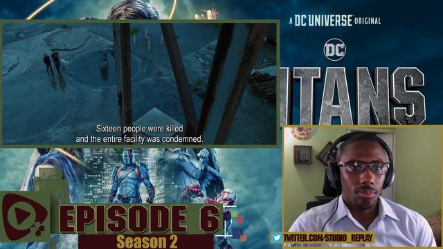 Titans - 2x6 | REACTION смотреть онлайн
