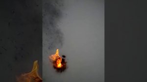 Растопка на  основе магниевой стружки.