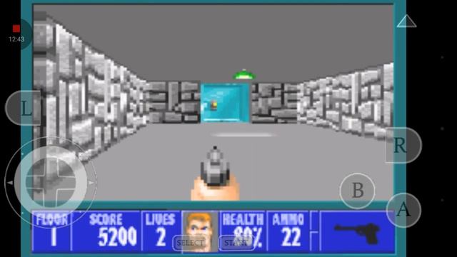Wolfenstein 3D. Фёдор смотрит. Шутер из прошлого. смотреть онлайн