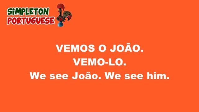 The Other Personal Pronouns in European Portuguese смотреть онлайн