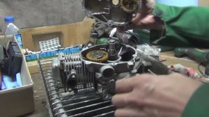 Мотовелосипедный мотор 144f гремит, разборка поиск неисправности.