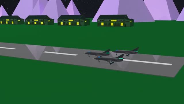 Мультфильм про САМОЛЕТЫ | 3Д  МУЛЬТИК  | Ночной Полет САМОЛЕТОВ #мультфильм #самолеты #3дмульт