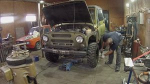 Прото Уаз. Обзор УАЗа  на ободрышах.