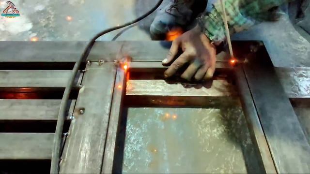 how to build a gate | plasma cutting | folding gate | design ideas 2020 смотреть онлайн