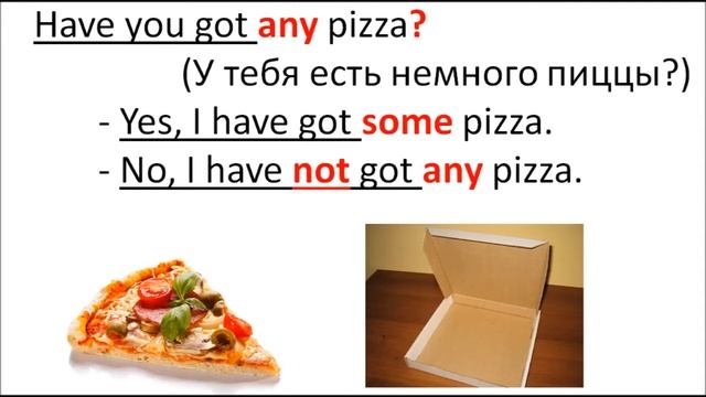 4 класс Some  Any