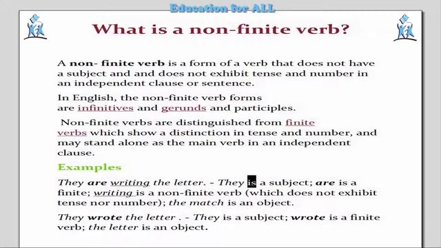 🔖 What is Non-Finite Verb? | 📘 Learn English Grammar | 📙 Basic English Grammar смотреть онлайн
