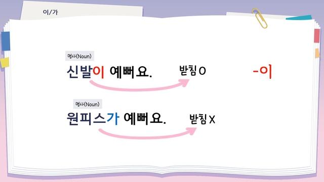 Learn Korean Basic grammar 안녕, 한국어 배우기-한국어 문법 05[이/가] Learn Korean - Korean grammar 05 смотреть онлайн