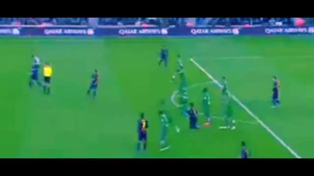 Barcelona vs Levante 5 0 2015 All Goals & Match Highlights 15 02 2015 смотреть онлайн