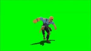 TF2 engineer dances to cotton eye joe