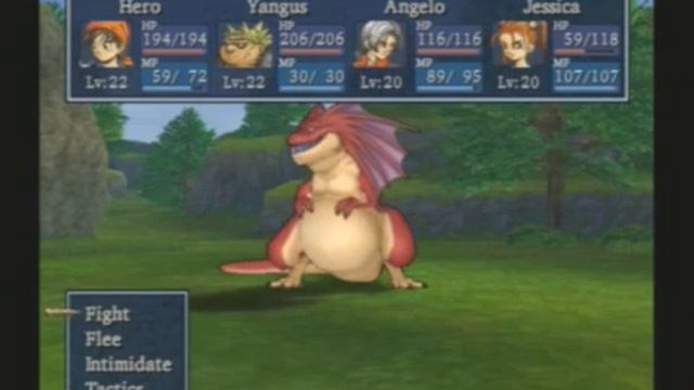Dragon Quest VIII - Great Argon Lizard Battle