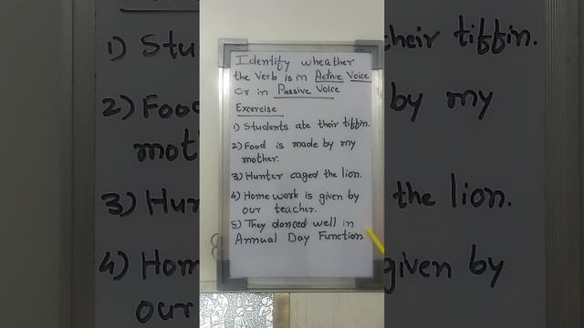 Identify Active Voice or Passive Voice смотреть онлайн