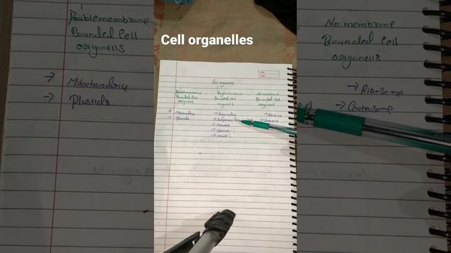 What is cell organelles and single double no membrane bounded cell organelles смотреть онлайн