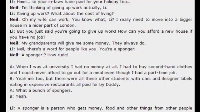 Cara Belajar Bahasa Inggris - Video (text) Dialog Percakapan Bahasa Inggris