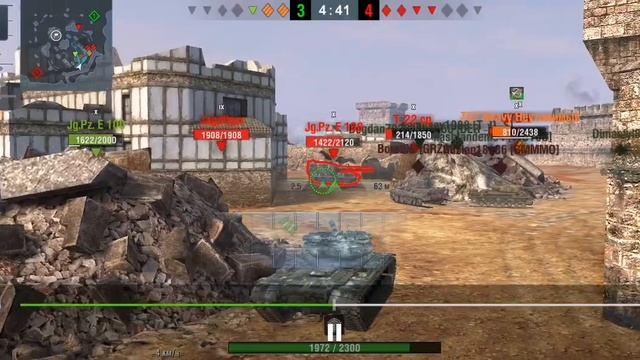 Ракообразный мастер на T57 Heavy - WOT BLITZ смотреть онлайн