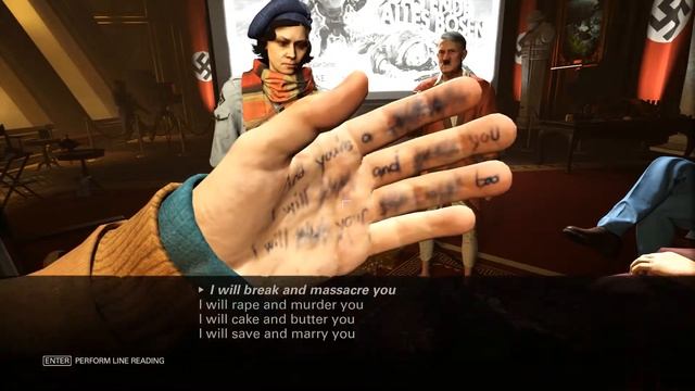 HITLER Scene In The Game (Wolfenstein 2: The New Colossus)