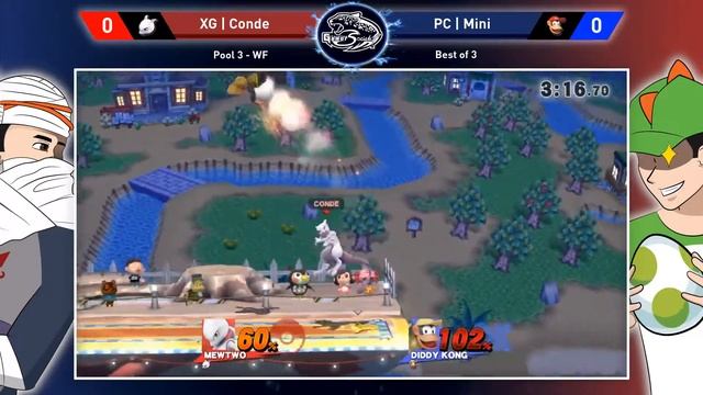 GSS2 - SSB4 Pool 3 WF - XG Conde (Mewtwo) VS PC Mini (Diddy)