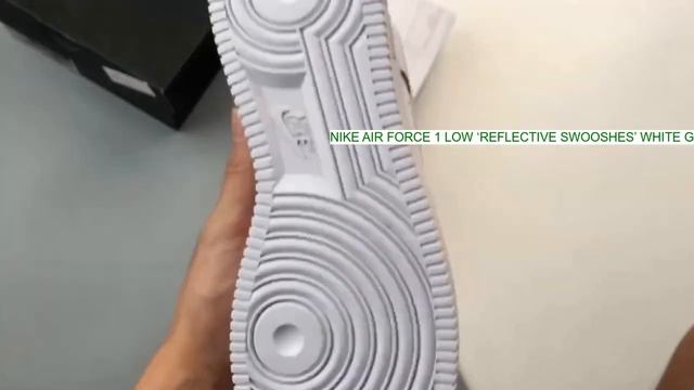 [UNBOXING] Nike Air Force 1 Low ‘Reflective Swooshes’ White Grey FV0388-100 смотреть онлайн