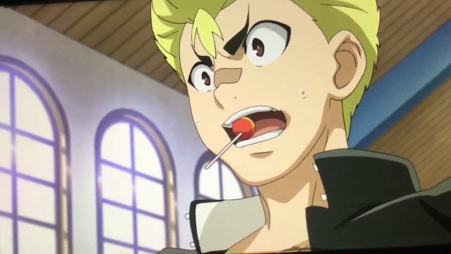 Фри против Рантаро Бейблэйд Бёрст Эволюция смотреть онлайн