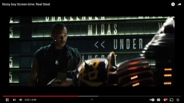 48 Noisy boy Screen time Real Steel YouTube Google Chrome 2023 11 16 20 25 58 смотреть онлайн
