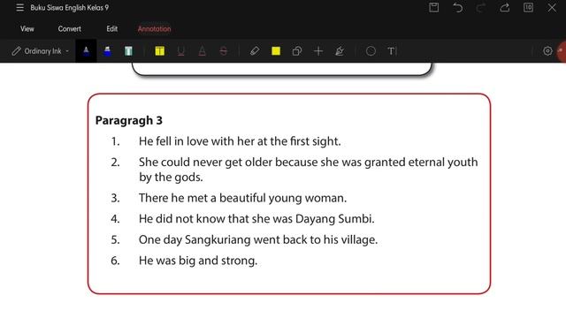 (#4) Bahasa Inggris Kelas 9 Bab 7 - Menjawab Paragraf 3 Sangkuriang (Hal 137) смотреть онлайн