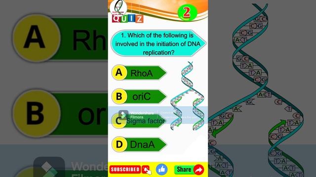 DNA Replication Question Mcq  #shots #gk #dnareplication #question #shots #mcq