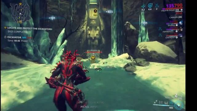 Warframe 2019: Rip and Tear! Valkyr prime twitch steam leveling смотреть онлайн