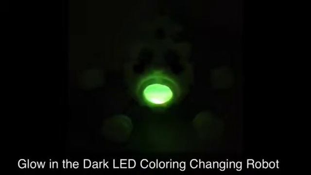 Polymer Clay Robot - Glow in the Dark and LED Color Changing смотреть онлайн