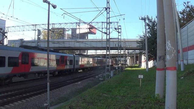 Электропоезд ЭС2Г-112 Ласточка на МЦК смотреть онлайн