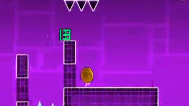 Geometry Dash-Lvl 1-Stereo Madness-Completion Video! смотреть онлайн