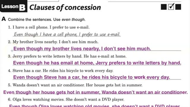 Clauses Of Concession