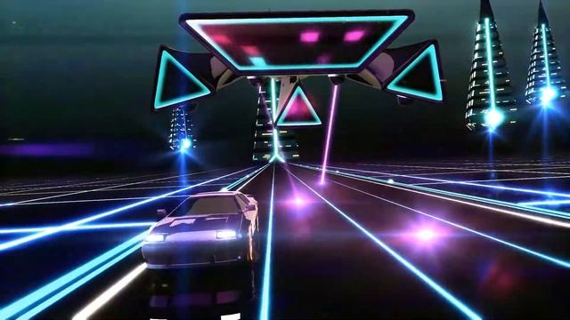 Прохожу 3 и 4 уровни в Neon Drive | Neon Drive #02 смотреть онлайн