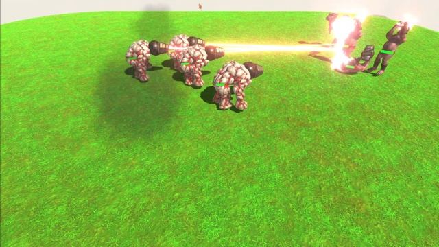 PLASMA LAVA GOLEM & OGRE LORD vs EVERY UNIT - Animal Revolt Battle Simulator смотреть онлайн