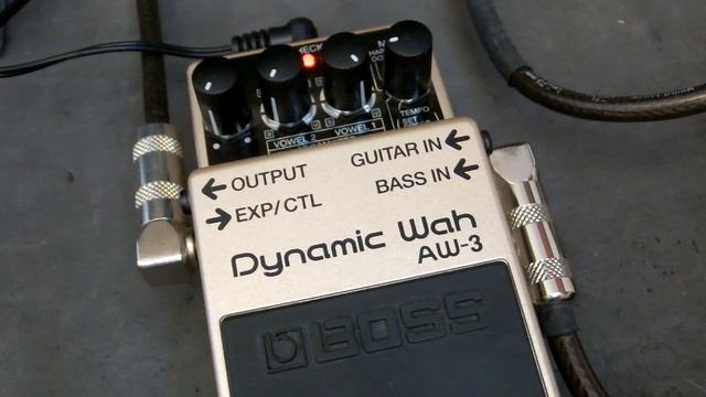 Boss AW-3 Dynamic Wah demo, Msm Workshop смотреть онлайн