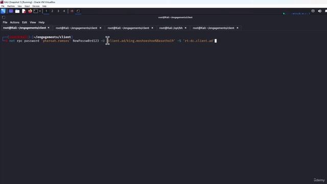 AD Pentest 05 Module  - 47 -Abusing ACL Via ForceChangePassword Attack