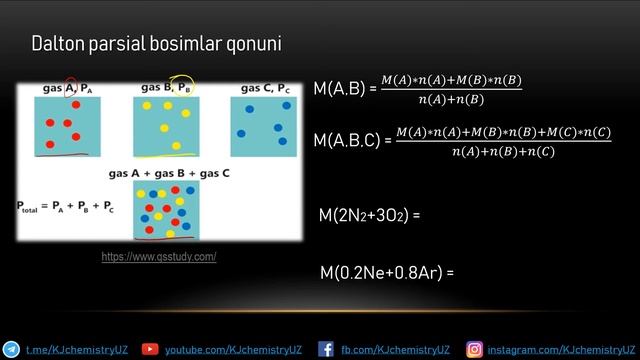 #N7 Avogadro qonuni. Modda miqdori. Gazlar aralashmasi. смотреть онлайн