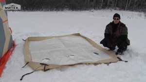 Новый улучшенный пол для палаток кубов от Митек