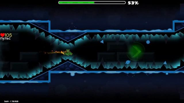 Biru 100% (Medium Demon) by JonathanGD | Geometry Dash смотреть онлайн
