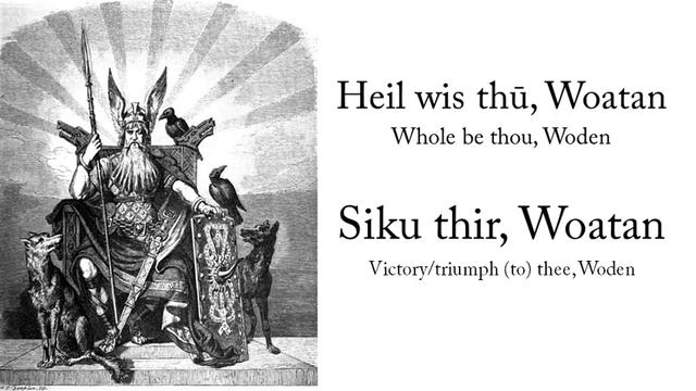 Heil wis thu, Woatan | Old Bavarian | Old Alemannic смотреть онлайн