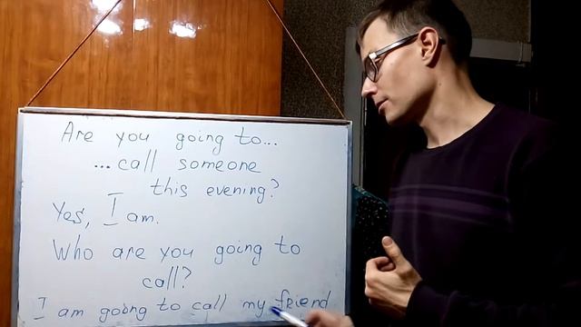 Упражнение для выполнения в парах на тему "Конструкция to be going to" смотреть онлайн