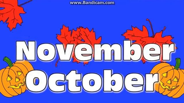 Месеца на английском