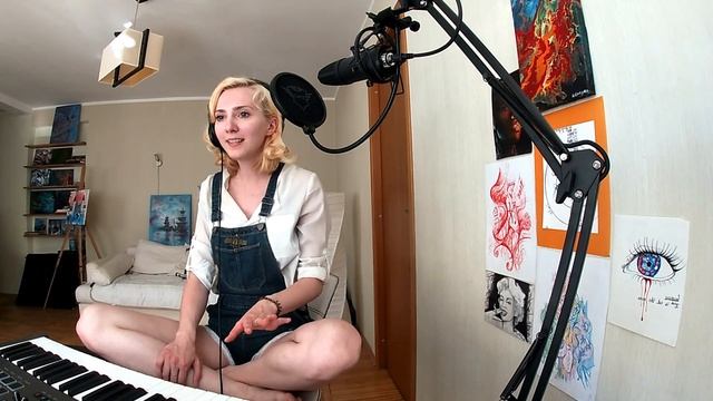 Selena Gomez & Marshmello - Wolves (piano cover by Diana &riot) смотреть онлайн